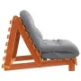 Futón sofá cama con colchón madera maciza marrón 80x206x11 cm | Foro24.es | Tu tienda online para hogar, jardín y más Foro24.es