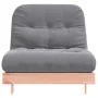 Futón sofá cama con colchón madera maciza Douglas 90x206x11 cm by , Futones - Ref: Foro24-846764, Price: 196,82 €, Discount: %
