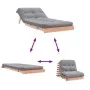 Futón sofá cama con colchón madera maciza Douglas 90x206x11 cm by , Futones - Ref: Foro24-846764, Price: 196,82 €, Discount: %