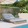 Futón sofá cama con colchón madera maciza de pino 100x206x11 cm de , Futones - Ref: Foro24-846766, Precio: 223,31 €, Descuent...