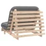 Futón sofá cama con colchón madera maciza de pino 100x206x11 cm de , Futones - Ref: Foro24-846766, Precio: 223,31 €, Descuent...