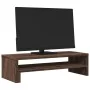 Soporte de pantalla madera ingeniería marrón roble 54x22x15 cm | Foro24.es | Tu tienda online para hogar, jardín y más Foro24.es