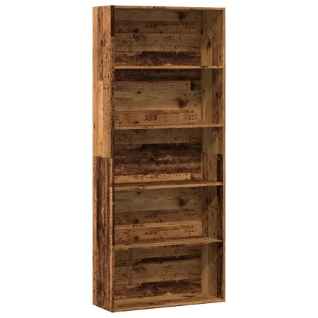 Estantería madera ingeniería madera envejecida 80x30x189 cm von , Bücherregale und Regale - Ref: Foro24-3314676, Preis: 105,2...
