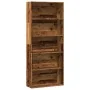 Estantería madera ingeniería madera envejecida 80x30x189 cm von , Bücherregale und Regale - Ref: Foro24-3314676, Preis: 105,2...