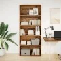 Estantería madera ingeniería madera envejecida 80x30x189 cm von , Bücherregale und Regale - Ref: Foro24-3314676, Preis: 105,2...