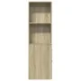 Armario de baño estrecho con ruedas madera roble Sonoma von , Schließfächer und Lagerschränke - Ref: Foro24-855297, Preis: 94...