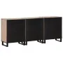 Aparador 3 piezas madera maciza de mango 60x34x75 cm by , Sideboards - Ref: Foro24-3217085, Price: 359,94 €, Discount: %