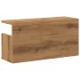 Mueble de pared madera de ingeniería roble artisian 60x20x30 cm by , Shelves and shelves - Ref: Foro24-854831, Price: 32,82 €...