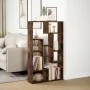Estantería madera de ingeniería roble ahumado 72x20x120 cm by , Bookcases and shelves - Ref: Foro24-858160, Price: 76,90 €, D...