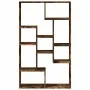Estantería madera de ingeniería roble ahumado 72x20x120 cm by , Bookcases and shelves - Ref: Foro24-858160, Price: 76,90 €, D...