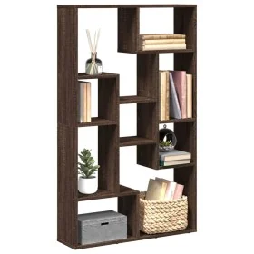 Estantería de madera de ingeniería marrón roble 72x20x120 cm by , Bookcases and shelves - Ref: Foro24-858162, Price: 66,89 €,...