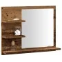 Espejo mueble de cuarto de baño roble artisan 60x10,5x45 cm von , Badezimmerwaschtische - Ref: Foro24-856256, Preis: 38,51 €,...