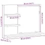 Espejo mueble de cuarto de baño roble artisan 60x10,5x45 cm von , Badezimmerwaschtische - Ref: Foro24-856256, Preis: 38,51 €,...
