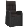 Set de comedor jardín 11 pzas con cojines ratán sintético negro by , Garden sets - Ref: Foro24-3277652, Price: 1,00 €, Discou...
