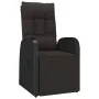 Set de comedor jardín 11 pzas con cojines ratán sintético negro by , Garden sets - Ref: Foro24-3277652, Price: 1,00 €, Discou...