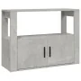 Aparador de madera contrachapada gris hormigón 80x30x60 cm de , Aparadores - Ref: Foro24-819456, Precio: 65,35 €, Descuento: %