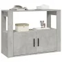 Aparador de madera contrachapada gris hormigón 80x30x60 cm de , Aparadores - Ref: Foro24-819456, Precio: 65,35 €, Descuento: %