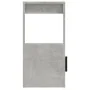 Aparador de madera contrachapada gris hormigón 80x30x60 cm de , Aparadores - Ref: Foro24-819456, Precio: 65,35 €, Descuento: %