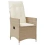Set comedor de jardín 7 pzas con cojines ratán sintético beige von , Gartensets - Ref: Foro24-3276803, Preis: 786,22 €, Rabat...