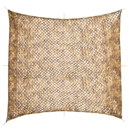 Red de camuflaje con bolsa de almacenamiento arena 416x402 cm von , Schutzausrüstung für Jagd und Schießen - Ref: Foro24-4008...