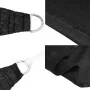Toldo de vela triangular HDPE negro 160 g/m² 3x4x4 m | Foro24.es | Tu tienda online para hogar, jardín y más Foro24.es