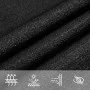 Toldo de vela triangular HDPE negro 160 g/m² 3x4x4 m | Foro24.es | Tu tienda online para hogar, jardín y más Foro24.es
