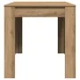 Mesa de comedor madera ingeniería roble artisan 140x74,5x76 cm by , Kitchen and dining tables - Ref: Foro24-856573, Price: 11...