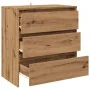 Aparador de madera de ingeniería roble artisan 70x41x75 cm de , Aparadores - Ref: Foro24-856779, Precio: 101,47 €, Descuento: %