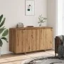 Aparador de madera de ingeniería roble artisan 135x41x75 cm de , Aparadores - Ref: Foro24-856791, Precio: 204,90 €, Descuento: %