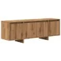 Mueble de TV madera de ingeniería roble artisan 120x30x40,5 cm by , TV Furniture - Ref: Foro24-856787, Price: 90,77 €, Discou...