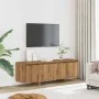 Mueble de TV madera de ingeniería roble artisan 120x30x40,5 cm by , TV Furniture - Ref: Foro24-856787, Price: 90,77 €, Discou...