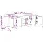 Mueble de TV madera de ingeniería roble artisan 120x30x40,5 cm by , TV Furniture - Ref: Foro24-856787, Price: 90,77 €, Discou...