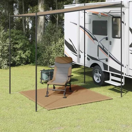 Alfombra para tienda de campaña gris taupe 250x250 cm by , Tent Accessories - Ref: Foro24-310740, Price: 21,45 €, Discount: %