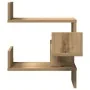 Estanterías pared de esquina 2 uds madera roble 40x40x49,5 cm de , Estantes y estanterías - Ref: Foro24-856609, Precio: 47,13...