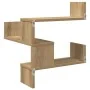 Estanterías pared de esquina 2 uds madera roble 40x40x49,5 cm de , Estantes y estanterías - Ref: Foro24-856609, Precio: 47,13...