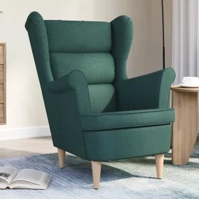 Sillón de tela verde oscuro 74x84x100 cm by , Armchairs - Ref: Foro24-4016900, Price: 253,13 €, Discount: %