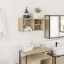 Mueble de pared baño madera ingeniería roble Sonoma 60x25x30 cm von , Badezimmerwaschtische - Ref: Foro24-860060, Preis: 54,1...