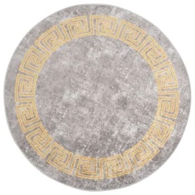 Alfombra lavable antideslizante gris φ120 cm by , Rugs - Ref: Foro24-337939, Price: 33,73 €, Discount: %