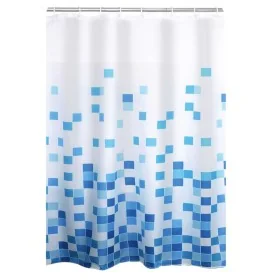 RIDDER Cortina de ducha Cubes textil by , shower curtains - Ref: Foro24-429762, Price: 22,47 €, Discount: %