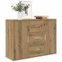 Aparador de madera de ingeniería roble artisan 90x29,5x65 cm | Foro24.es | Tu tienda online para hogar, jardín y más Foro24.es