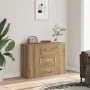 Aparador de madera de ingeniería roble artisan 90x29,5x65 cm | Foro24.es | Tu tienda online para hogar, jardín y más Foro24.es