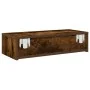 Estante de pared con cajones de madera contrachapada blanco von , Regale und Regale - Ref: Foro24-859972, Preis: 43,77 €, Rab...
