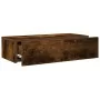 Estante de pared con cajones de madera contrachapada blanco von , Regale und Regale - Ref: Foro24-859972, Preis: 43,77 €, Rab...