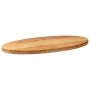 Tablero de mesa ovalado madera maciza de roble 100x50x4 cm | Foro24.es | Tu tienda online para hogar, jardín y más Foro24.es