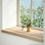 Alféizares de ventana 2 uds madera maciza roble sin tratar de , Marcos de ventanas - Ref: Foro24-4009117, Precio: 66,99 €, De...