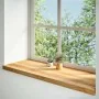 Alféizares de ventana 2 uds madera maciza roble marrón claro von , Marcos de ventanas - Ref: Foro24-4009162, Preis: 146,39 €,...
