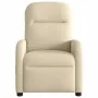 Sillón reclinable de masaje eléctrico tela color crema | Foro24.es | Tu tienda online para hogar, jardín y más Foro24.es