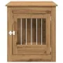Jaula para perros mueble madera contrachapada roble artesanal von , Hundehütten - Ref: Foro24-857646, Preis: 99,68 €, Rabatt: %