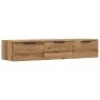 Armario de pared madera ingeniería roble artesano 102x30x20cm by , Closets and storage - Ref: Foro24-856986, Price: 68,69 €, ...