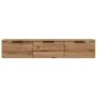 Armario de pared madera ingeniería roble artesano 102x30x20cm by , Closets and storage - Ref: Foro24-856986, Price: 68,69 €, ...